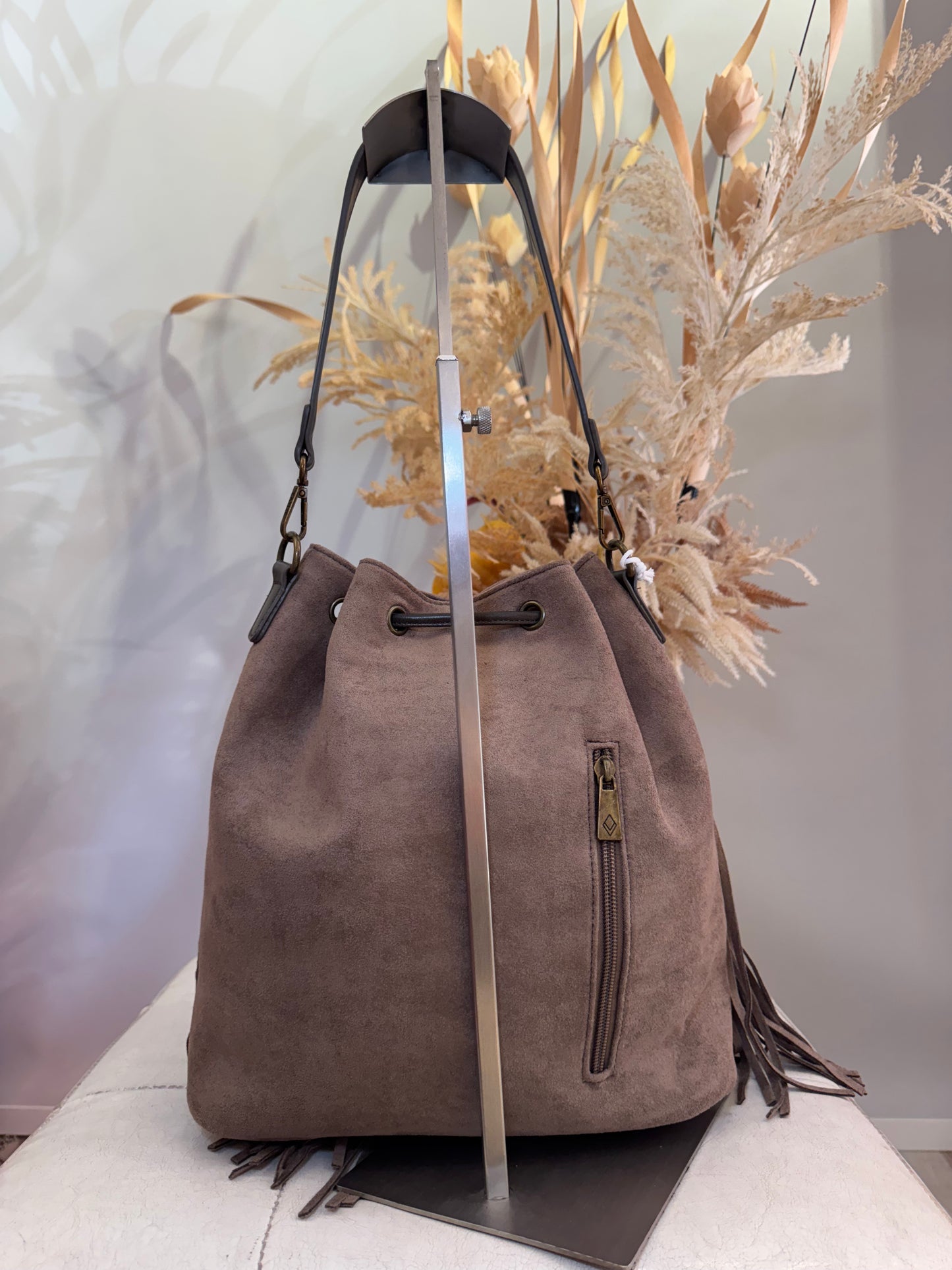 Borsa a mano Taupe