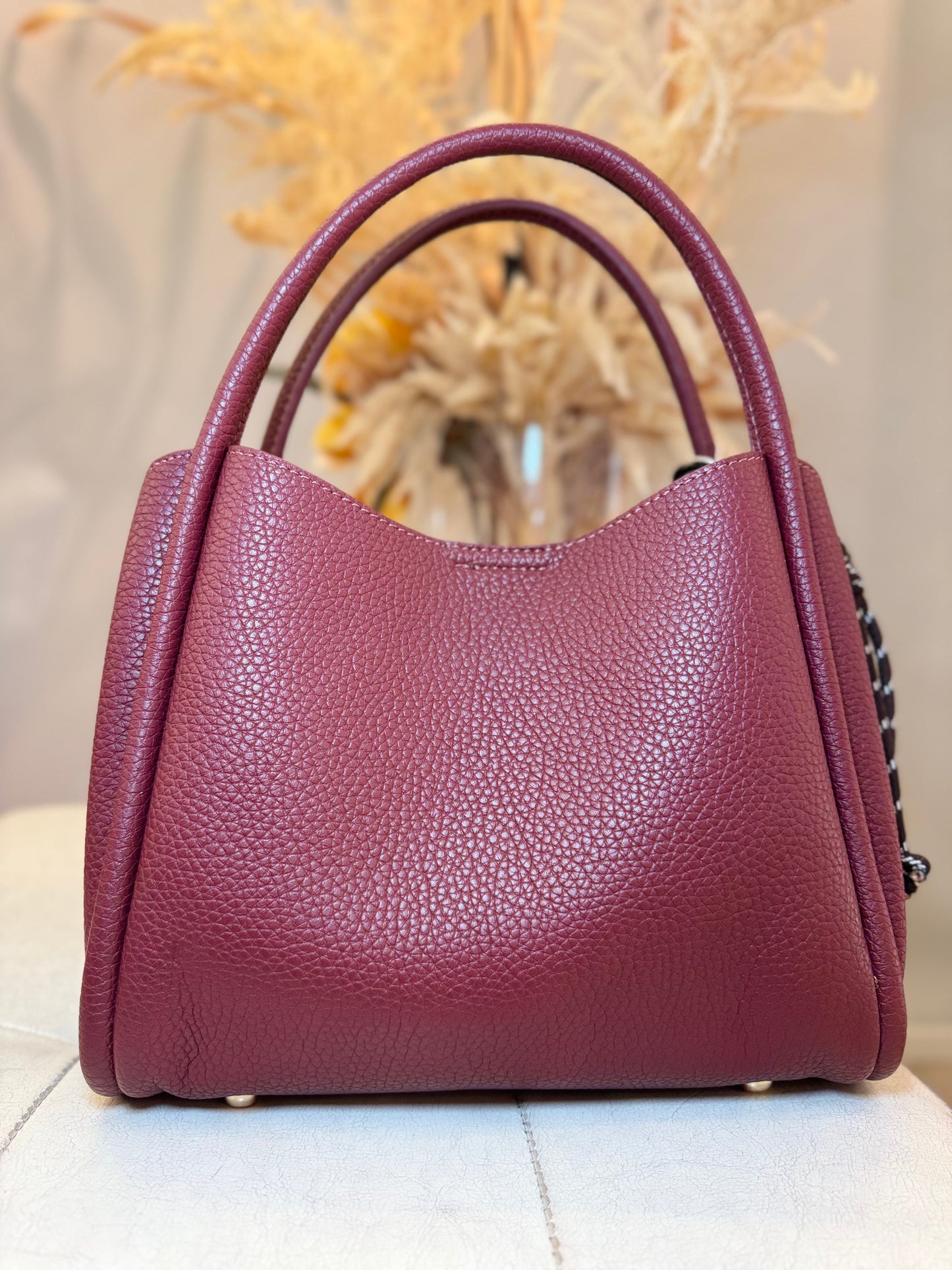 Borsa mano Bordeaux
