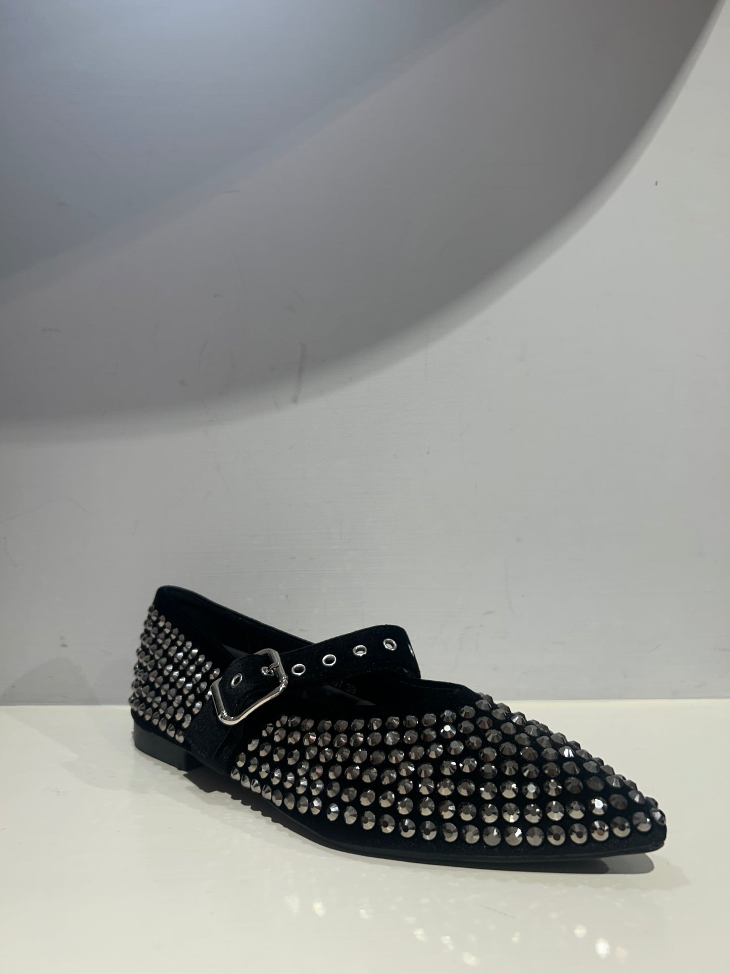 Ballerina bassa con brillantini