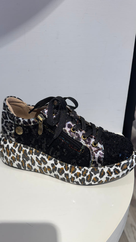 Scarpa sportiva paillettes