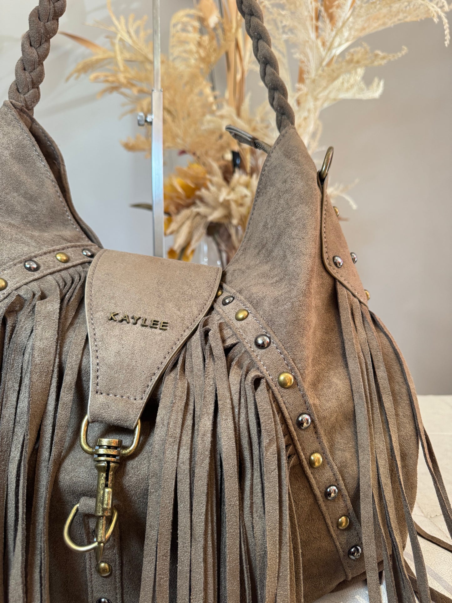 Borsa a spalla Khaki