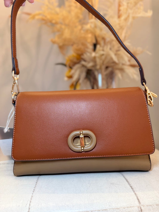 Borsa a spalla Marrone