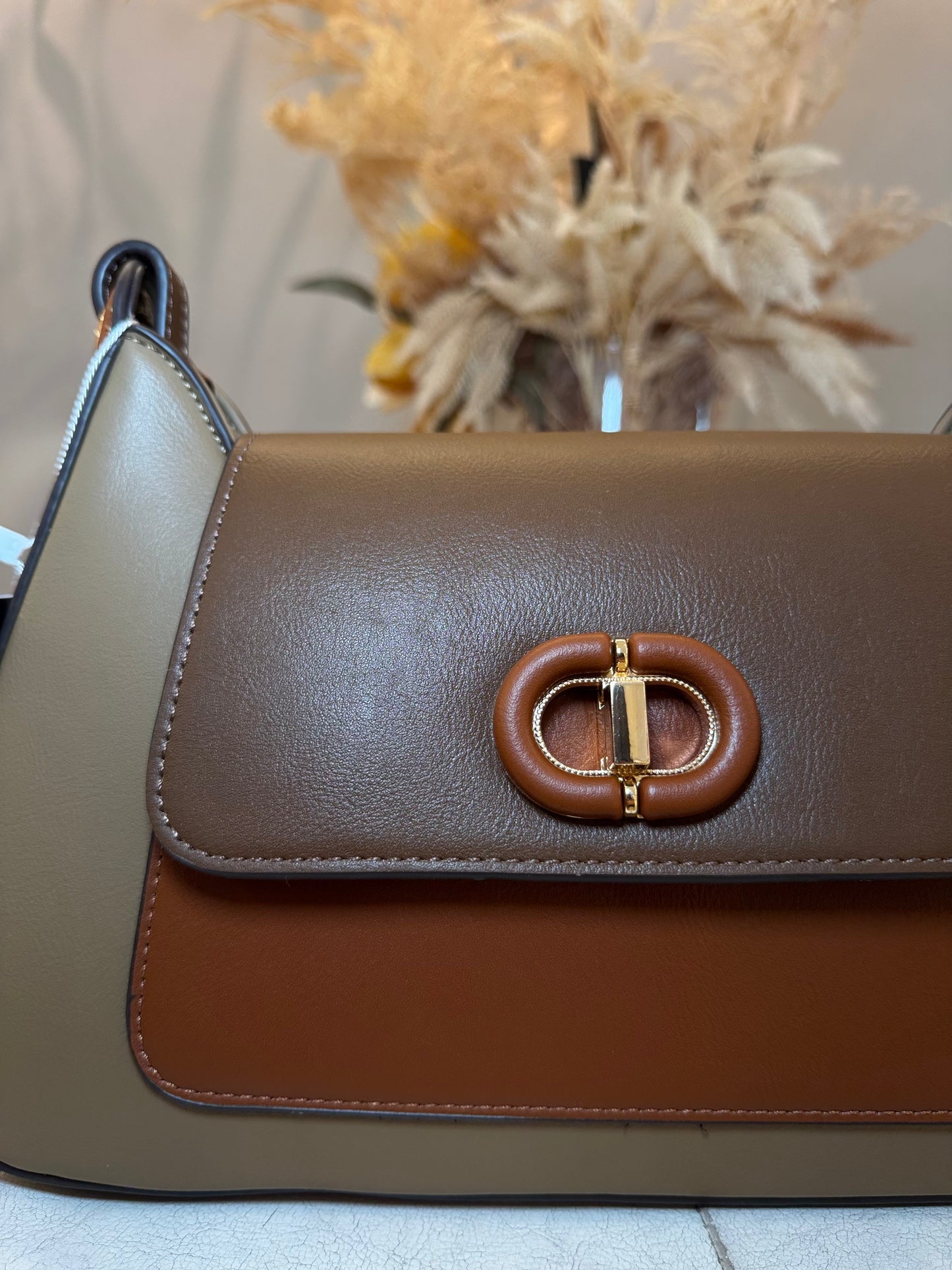 Borsa a spalla Khaki