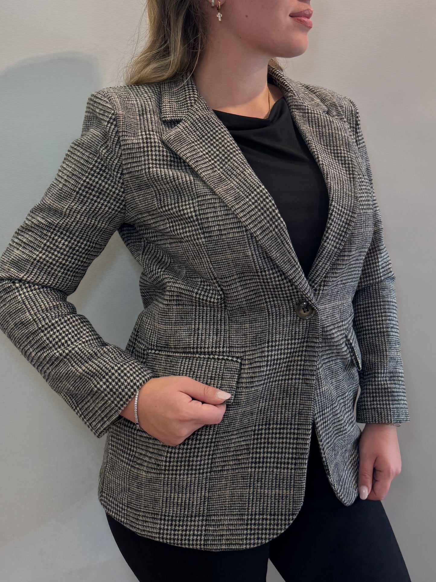 Giacca strutturata Grigia