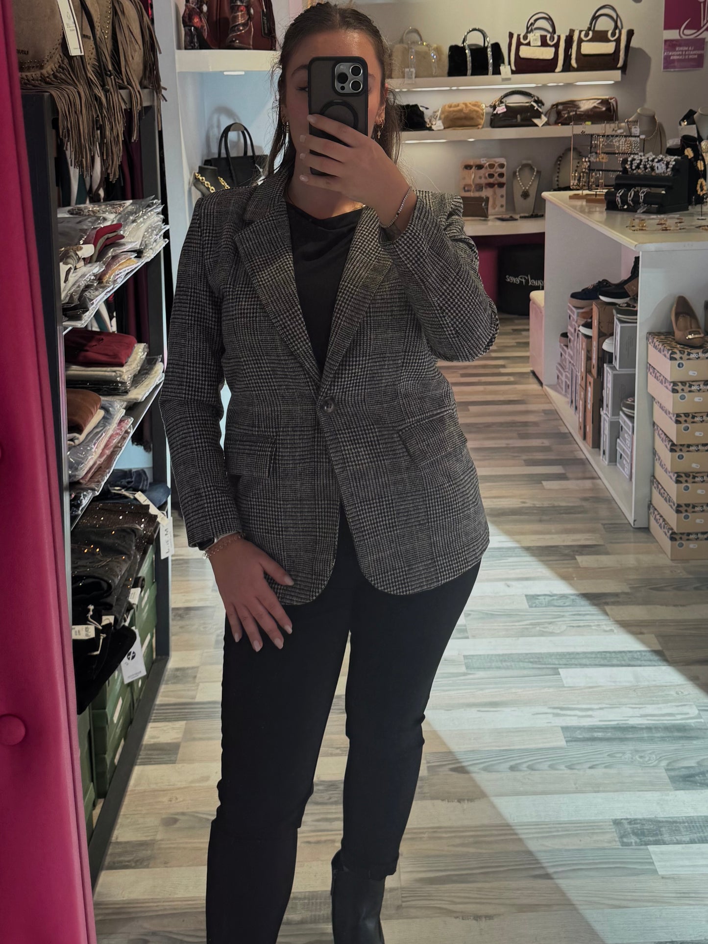 Giacca strutturata Grigia