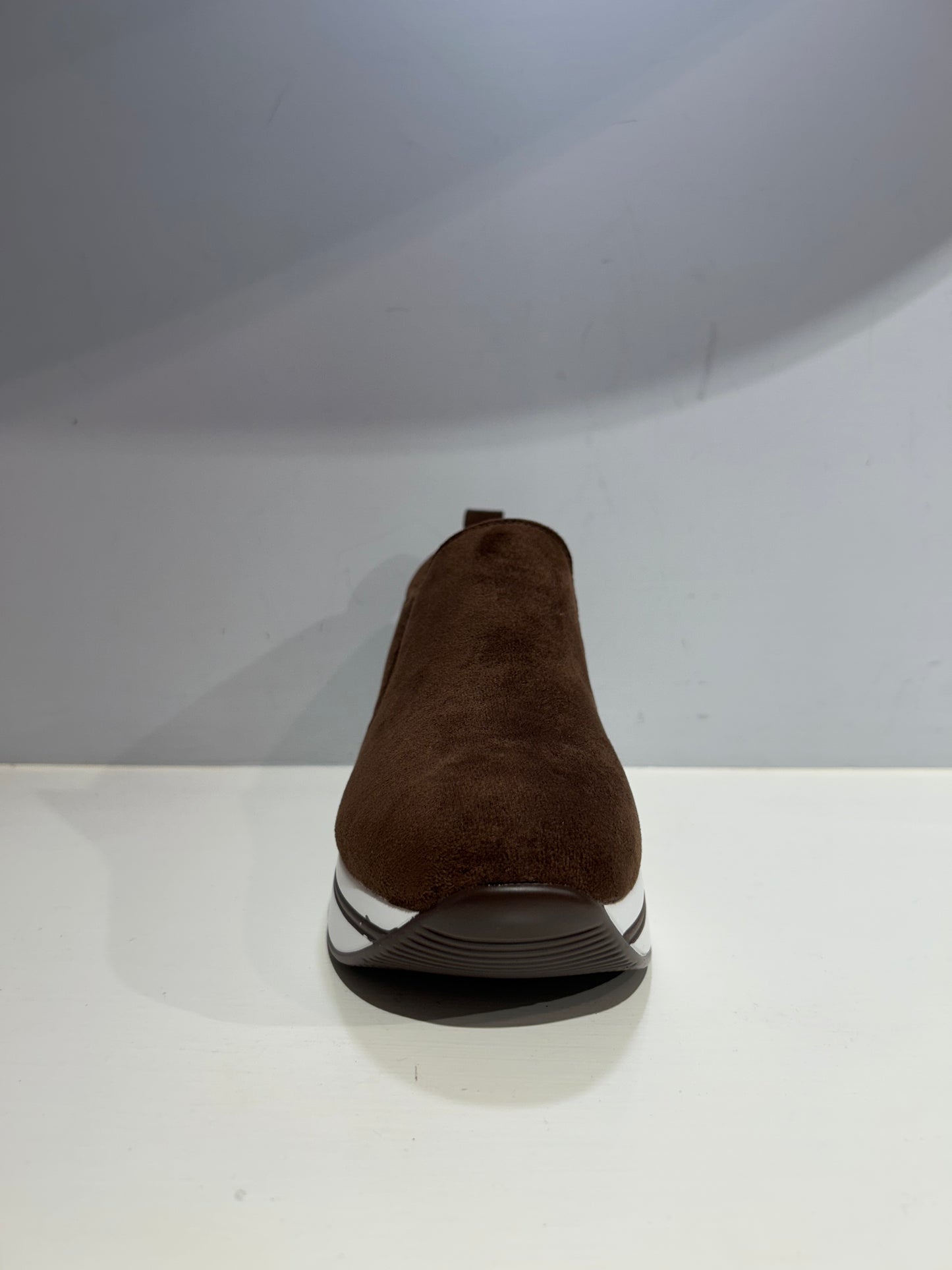 Scarpe sportive Marroni senza lacci