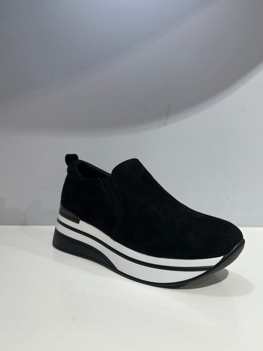 Scarpe sportive Nere senza lacci