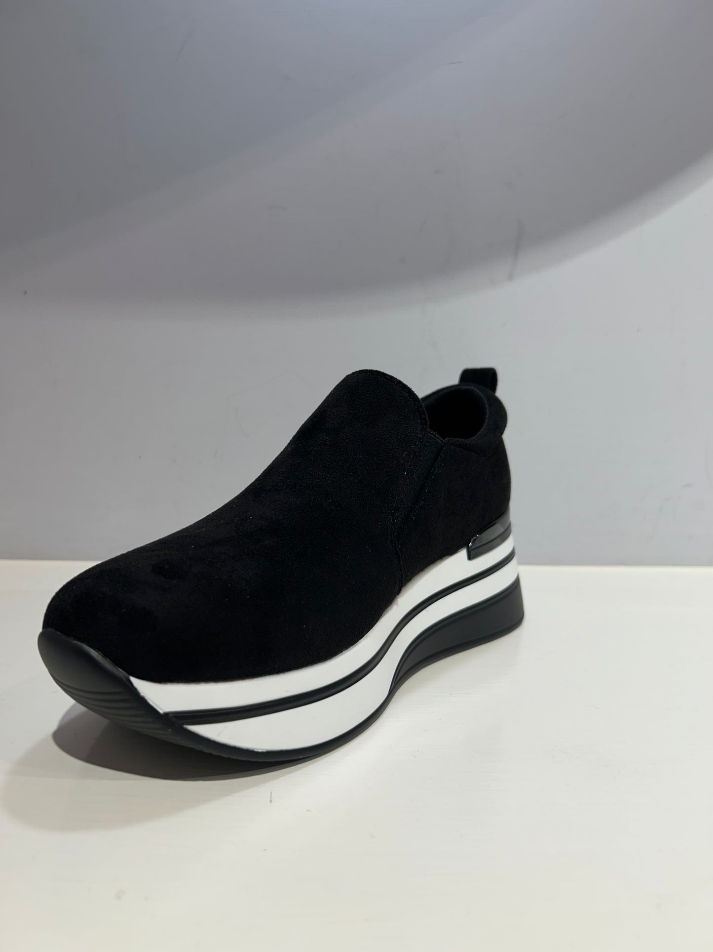 Scarpe sportive Nere senza lacci