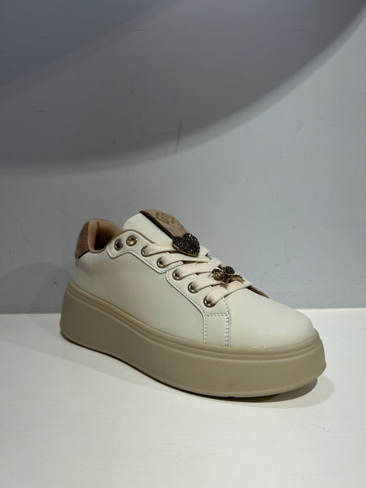 Scarpe sportive Gold&Gold beige
