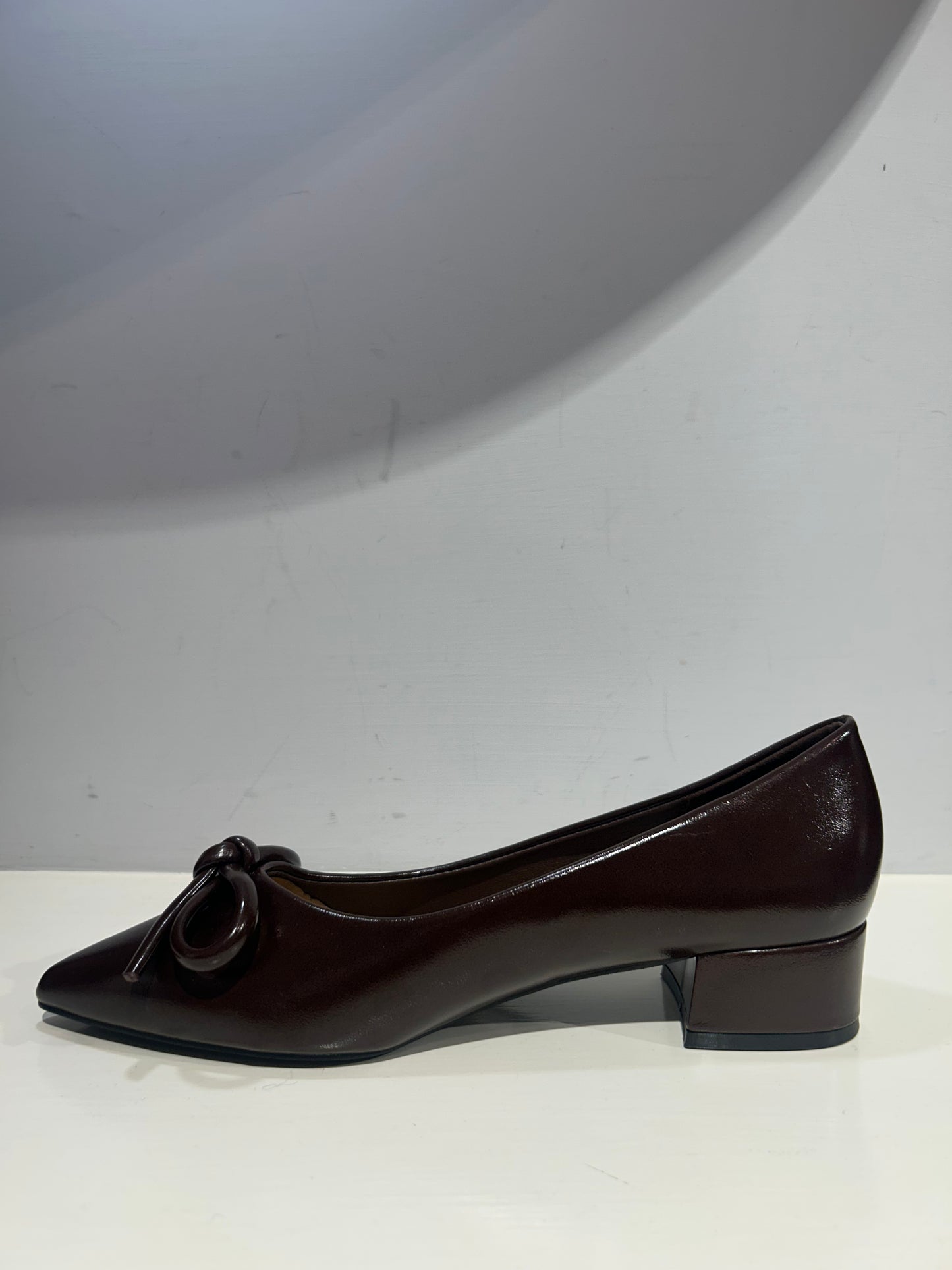 Ballerina a punta Marrone