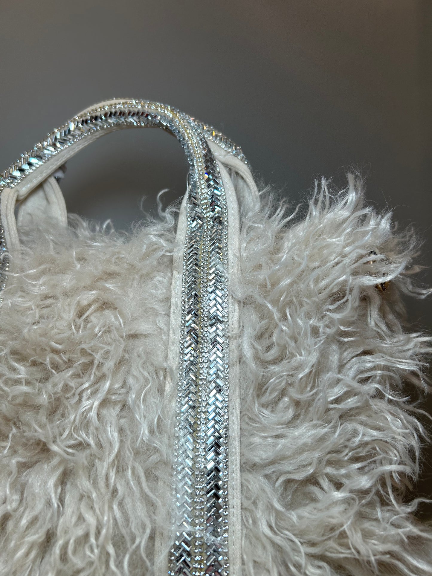 Borsa a mano Avorio SMALL