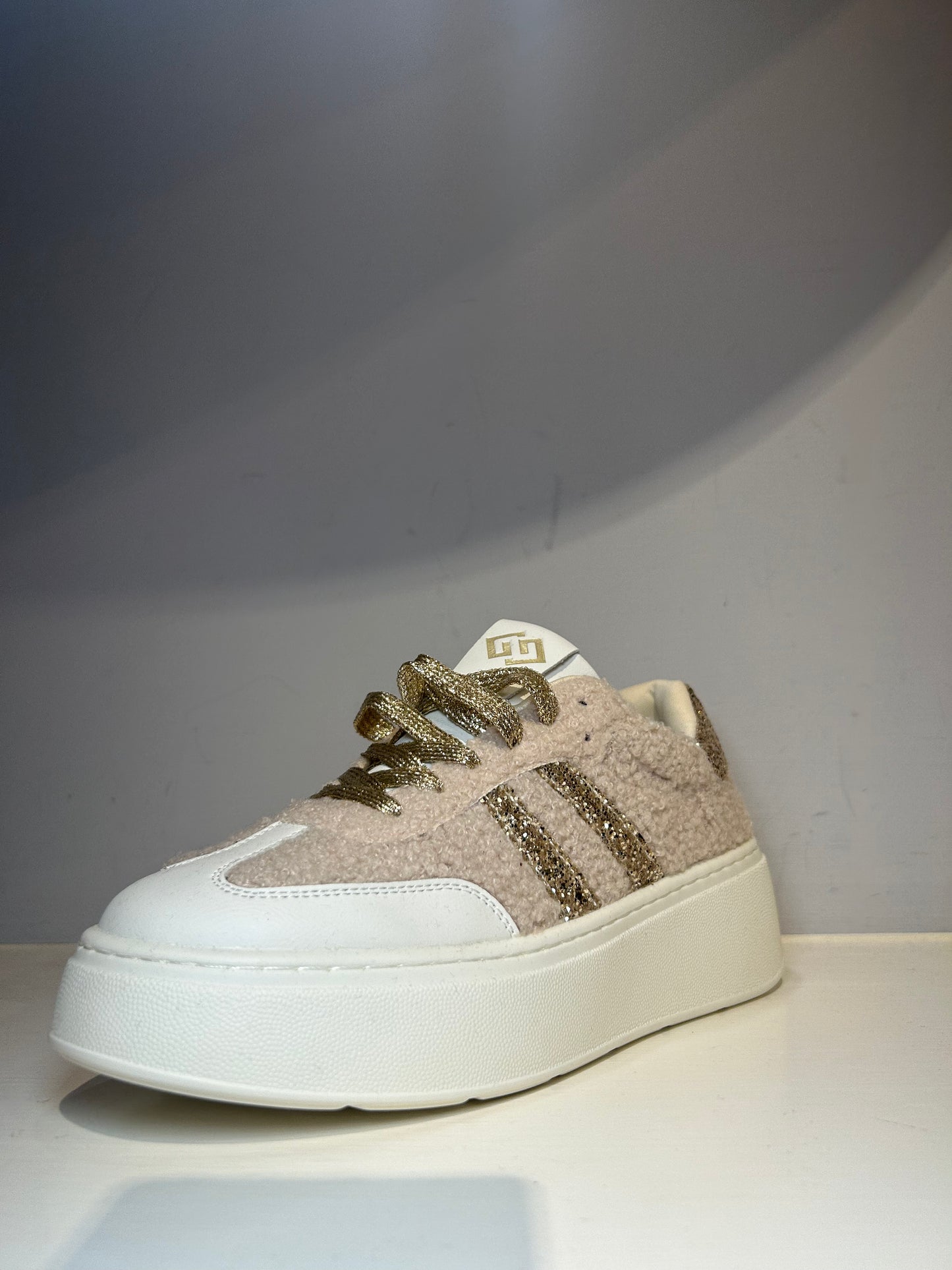 Scarpe Gold&Gold con pelliccia Teddy