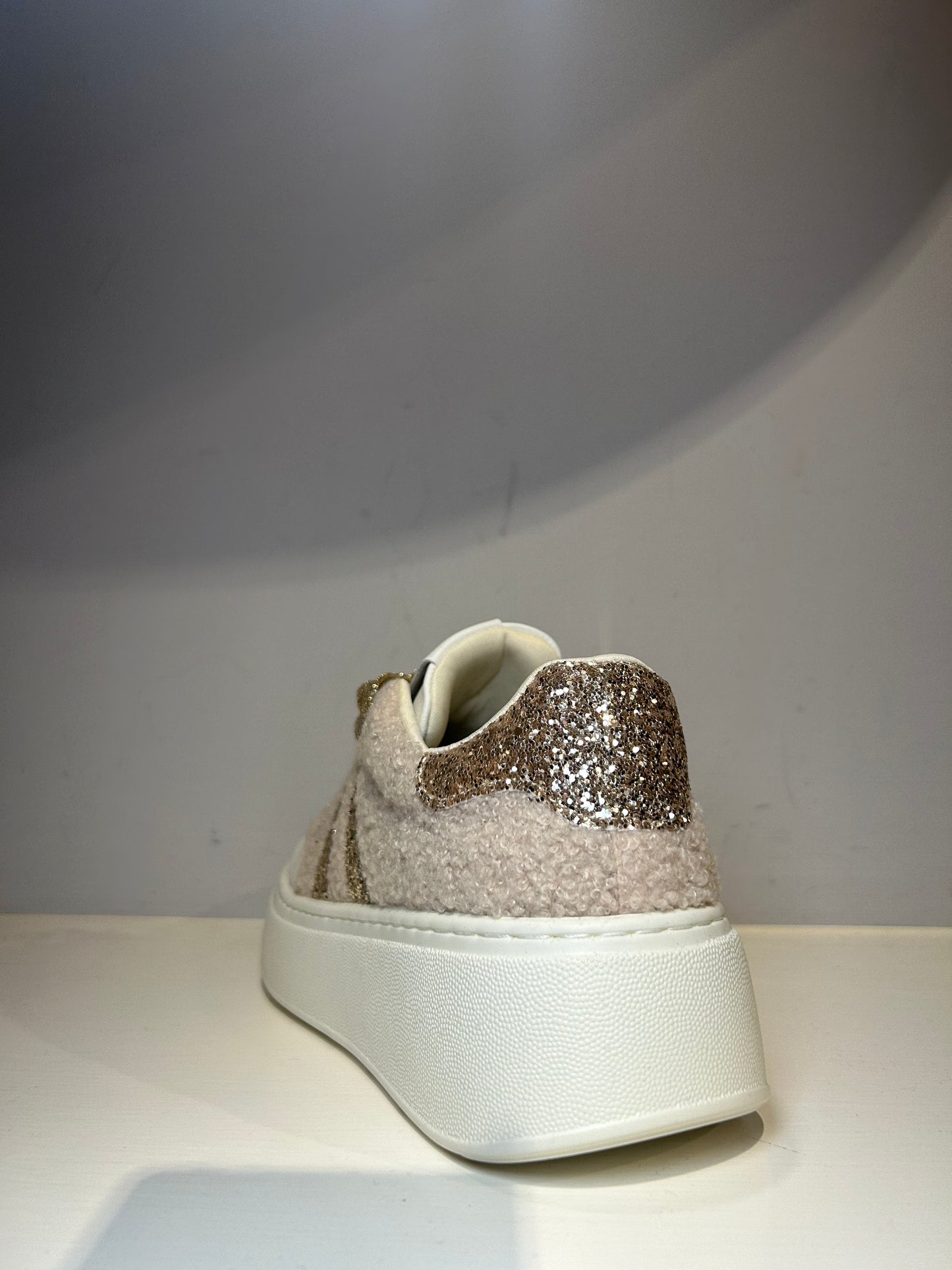 Scarpe Gold&Gold con pelliccia Teddy